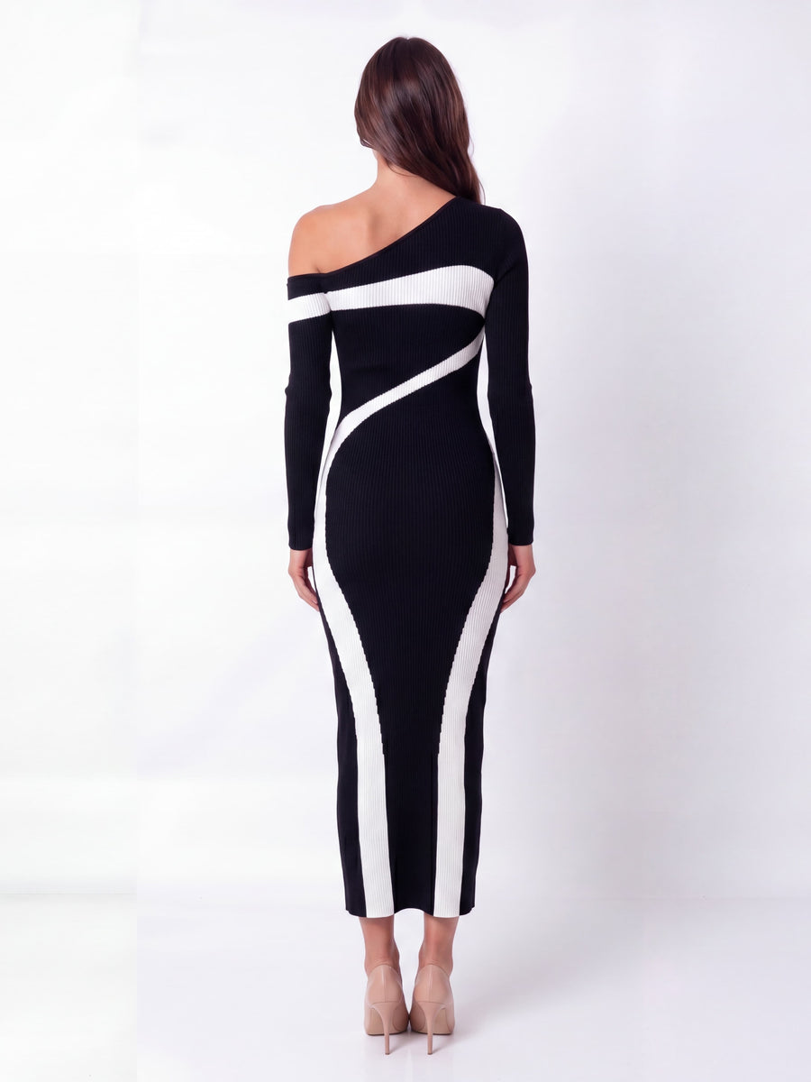 Black And White Dress