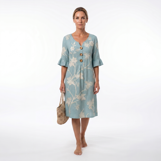 Vestido Brisa Azul Viora
