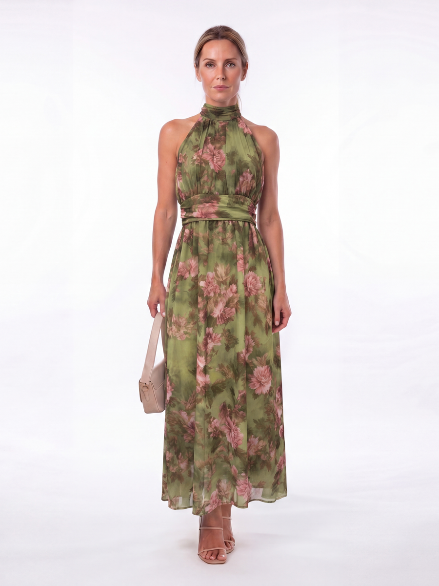 Vestido Resort Cintura Definida Viora