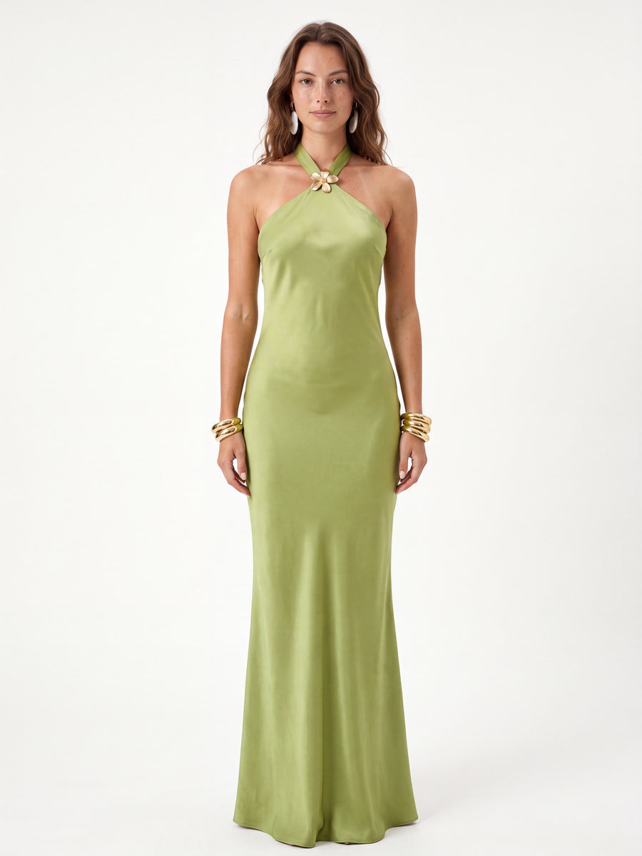 Vestido Satén Valentina