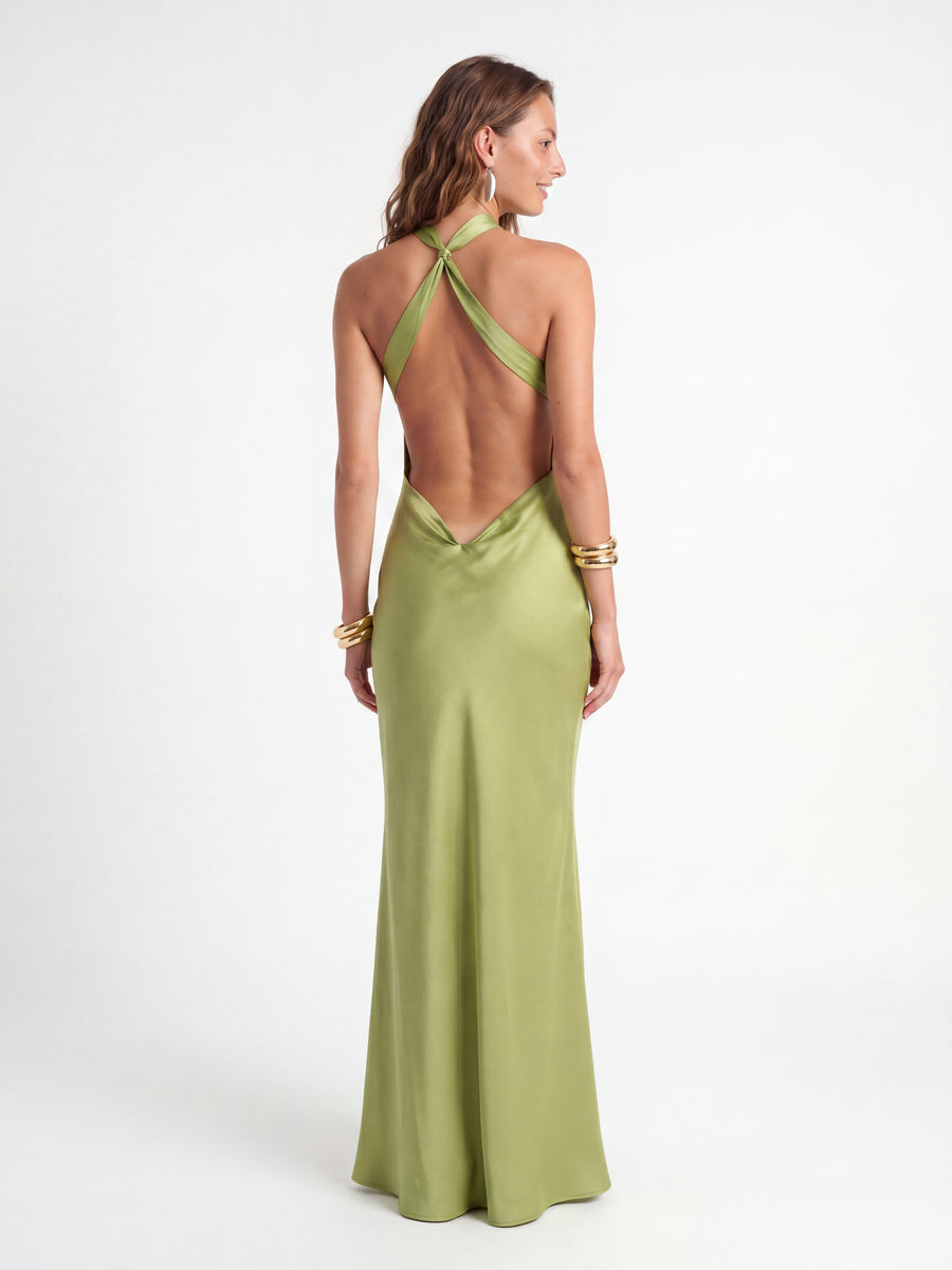 Vestido Satén Valentina