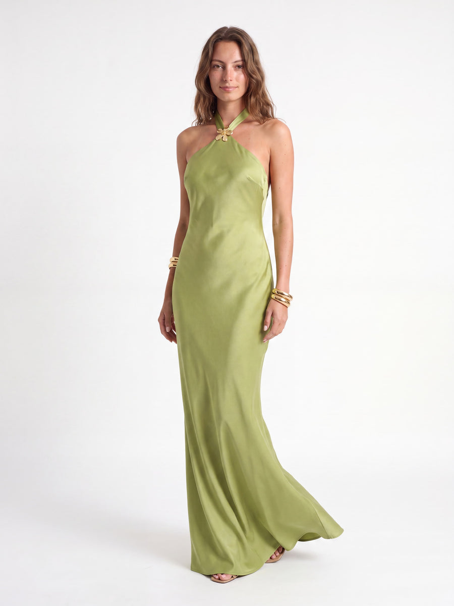 Vestido Satén Valentina