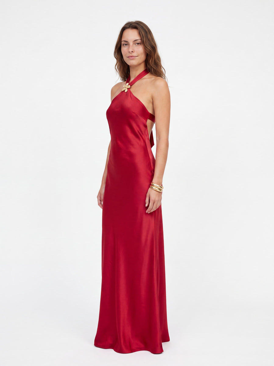 Vestido Satén Valentina